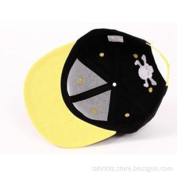 Stylish Outdoor Sport Snapback Baseball Caps with Yellow Pe